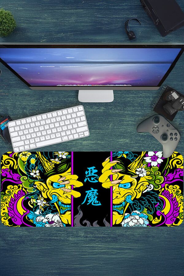 Hands Of The Oni Sarı Gaming Mousepad