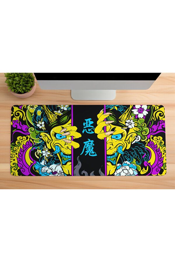 Hands Of The Oni Sarı Gaming Mousepad