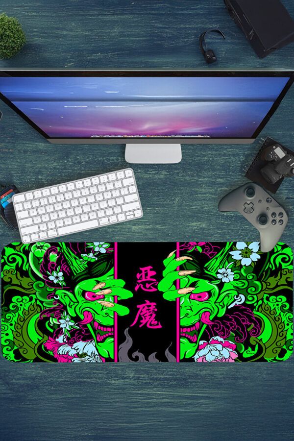 Hands Of The Oni Yeşil Gaming Mousepad Hands Of The Oni Yeşil Gaming Mousepad