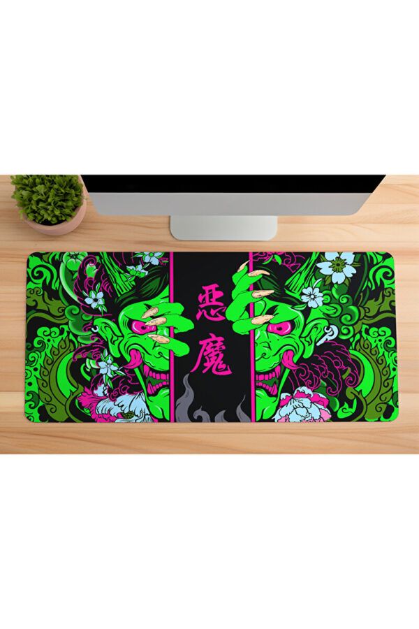 Hands Of The Oni Yeşil Gaming Mousepad Hands Of The Oni Yeşil Gaming Mousepad
