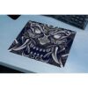 Infernal Oni Gri Mavi Gaming Mousepad