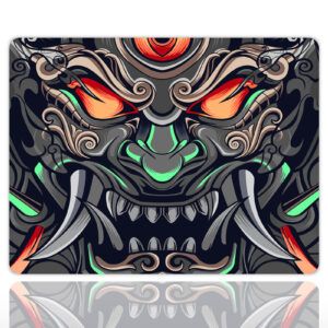 Infernal Oni Gri Yeşil Fosfor Gaming Mousepad