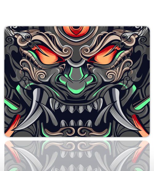 Infernal Oni Gri Yeşil Fosfor Gaming Mousepad