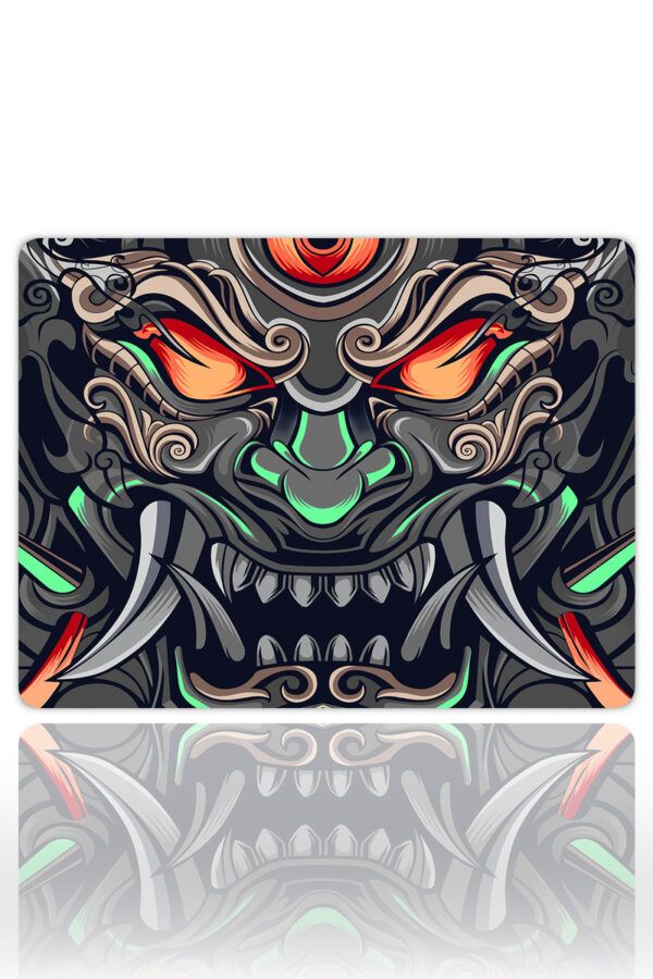 Infernal Oni Gri Yeşil Fosfor Gaming Mousepad