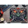 Infernal Oni Gri Yeşil Fosfor Gaming Mousepad