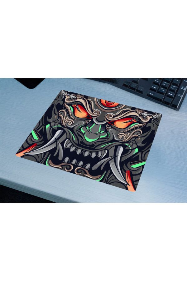 Infernal Oni Gri Yeşil Fosfor Gaming Mousepad