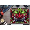 Infernal Oni Kırmızı Yeşil Neon Gaming Mousepad Infernal Oni Kırmızı Yeşil Neon Gaming Mousepad