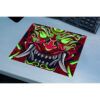 Infernal Oni Kırmızı Yeşil Neon Gaming Mousepad Infernal Oni Kırmızı Yeşil Neon Gaming Mousepad