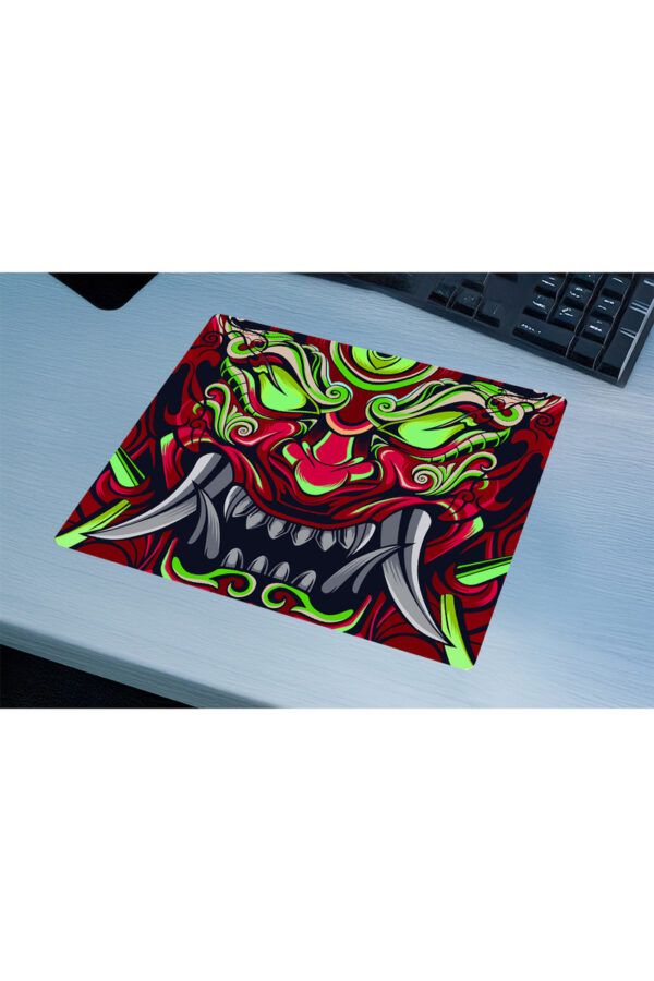 Infernal Oni Kırmızı Yeşil Neon Gaming Mousepad Infernal Oni Kırmızı Yeşil Neon Gaming Mousepad