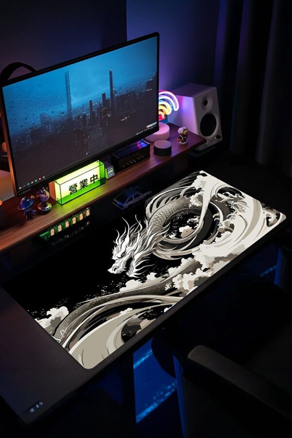 Ivory Tempest Gaming Mousepad