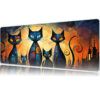 Midnight Whiskers Gaming Mousepad Midnight Whiskers Gaming Mousepad