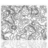 Monochrome Lines Gaming Mousepad Monochrome Lines Gaming Mousepad