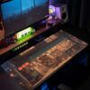 Neon Alley Gaming Mousepad