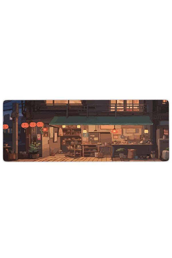 Neon Alley Gaming Mousepad