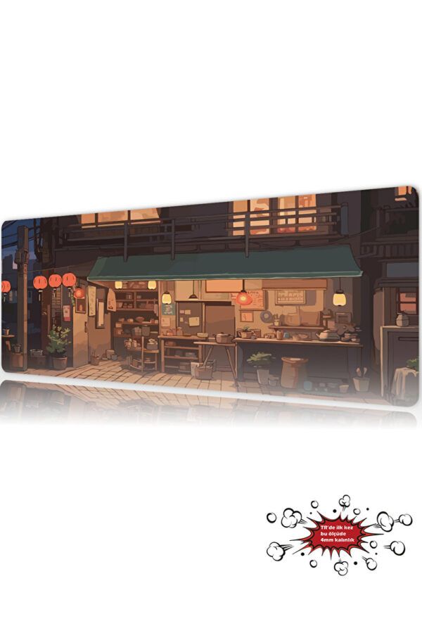 Neon Alley Gaming Mousepad