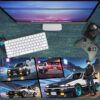 Night Drift Legend Gaming Mousepad