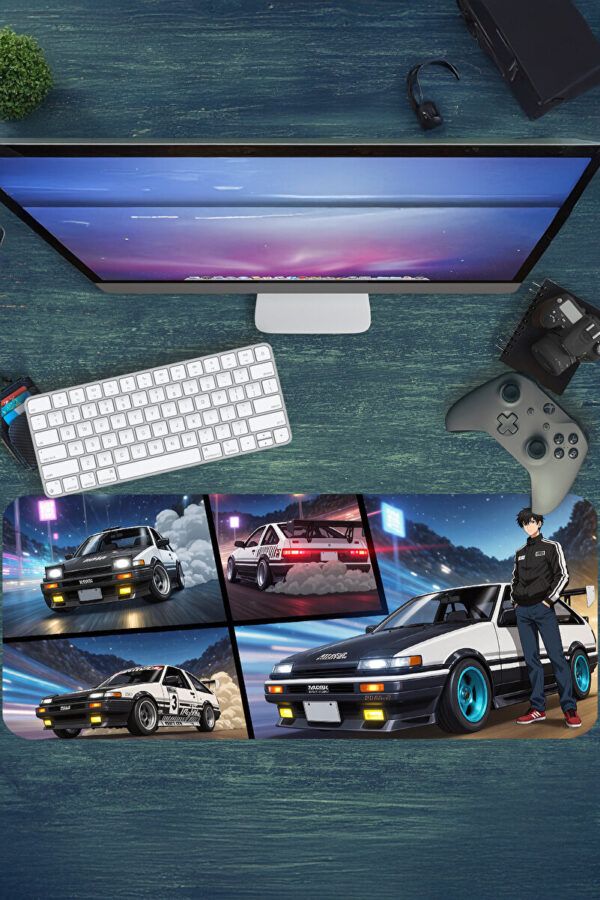 Night Drift Legend Gaming Mousepad