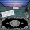 Obsidian Mandala Gaming Mousepad Obsidian Mandala Gaming Mousepad