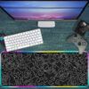 RGB Ledli Gaming Mousepad KK-65 RGB Ledli Gaming Mousepad KK-65
