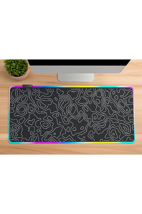 RGB Ledli Gaming Mousepad KK-65 RGB Ledli Gaming Mousepad KK-65