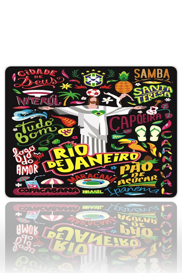 Rhytm Of Brazil Gaming Mousepad Rhytm Of Brazil Gaming Mousepad