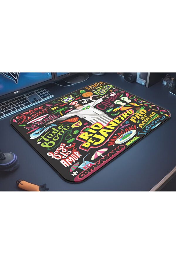 Rhytm Of Brazil Gaming Mousepad Rhytm Of Brazil Gaming Mousepad