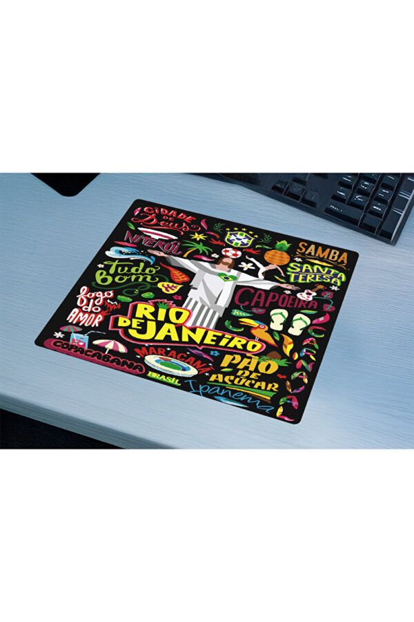 Rhytm Of Brazil Gaming Mousepad Rhytm Of Brazil Gaming Mousepad
