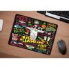 Rhytm Of Brazil Gaming Mousepad Rhytm Of Brazil Gaming Mousepad