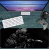Shadow Sentinel Gaming Mousepad Shadow Sentinel Gaming Mousepad