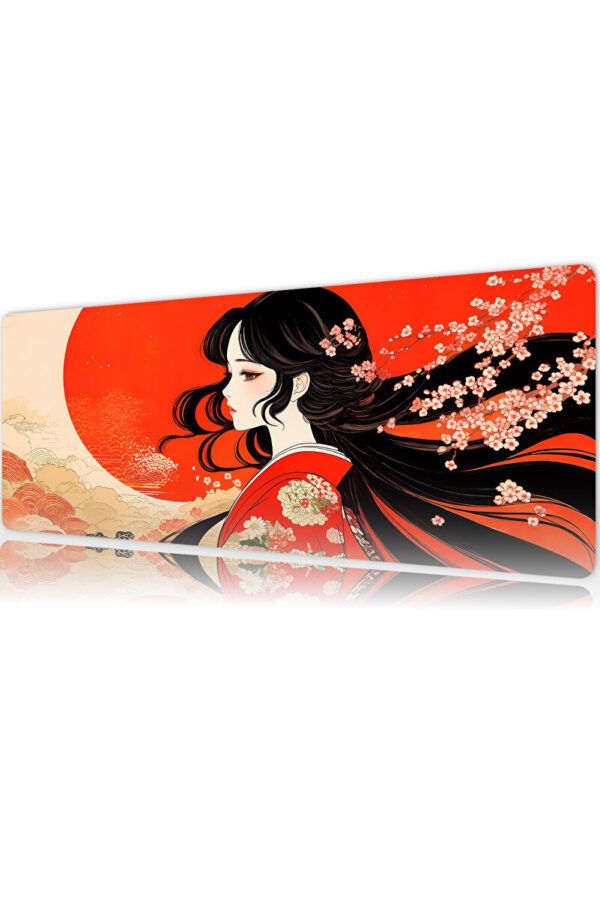 Silence Crimson Sun Gaming Mousepad