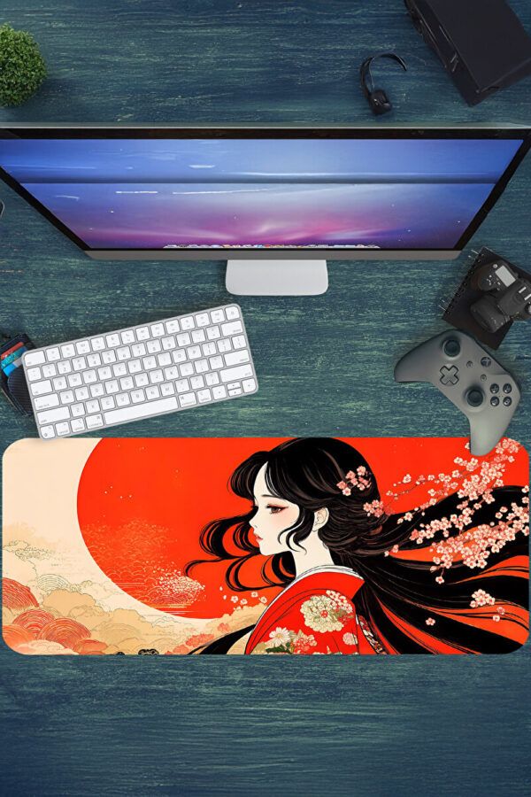 Silence Crimson Sun Gaming Mousepad