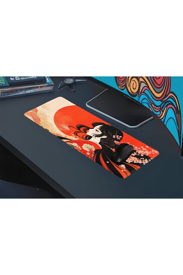 Silence Crimson Sun Gaming Mousepad