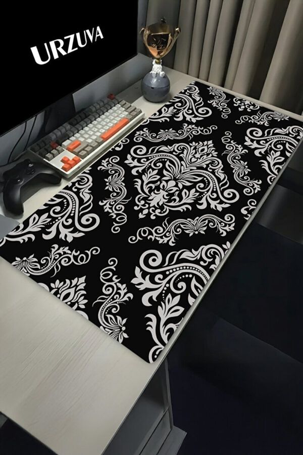 Silver Baroque Gaming Mousepad Silver Baroque Gaming Mousepad