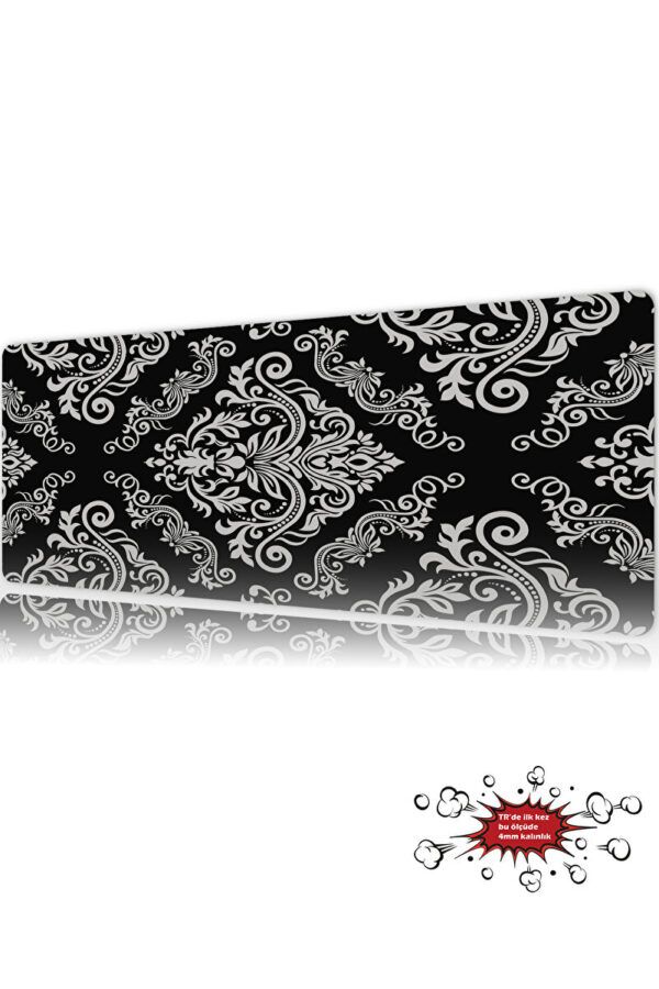 Silver Baroque Gaming Mousepad Silver Baroque Gaming Mousepad