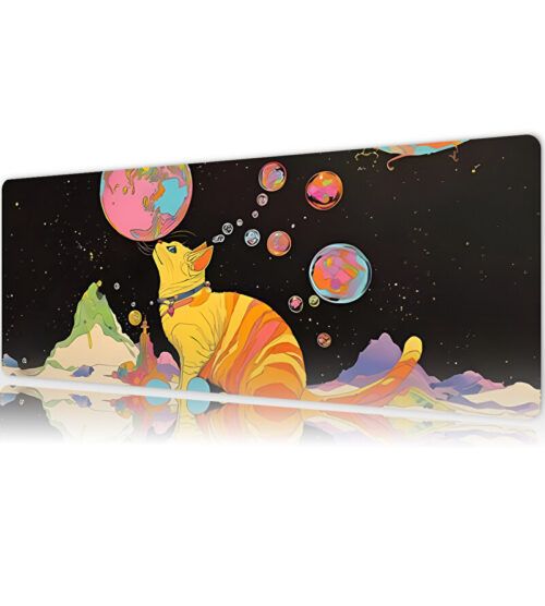 Starlight Whiskers Gaming Mousepad