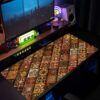 Vintage Mosaic Gaming Mousepad Vintage Mosaic Gaming Mousepad