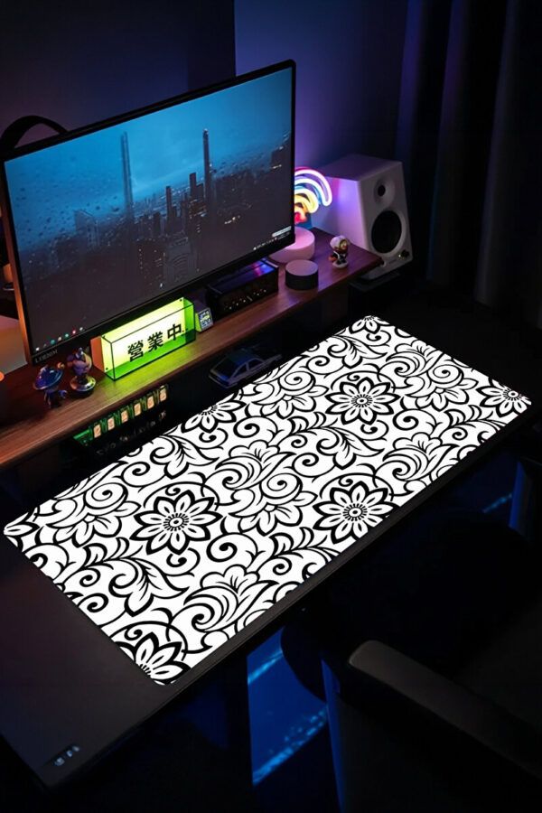 Vintage Scroll Gaming Mousepad Vintage Scroll Gaming Mousepad