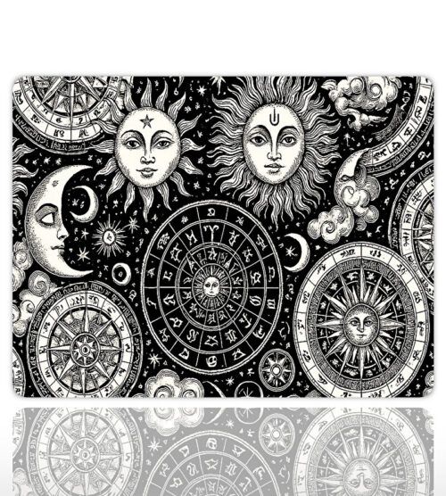Zodiac Realms Gaming Mousepad Zodiac Realms Gaming Mousepad