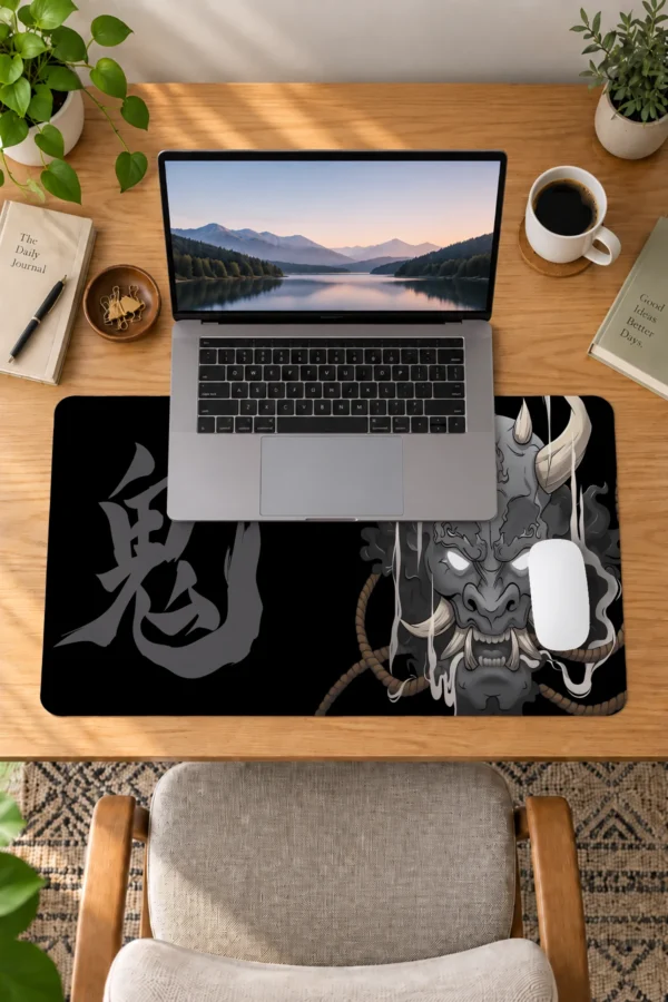 Void Oni Gray 60x40 Gaming Mousepad Void Oni Gray Dizüstü Gaming Mousepad