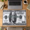 100 Dollar Printed Dizüstü Gaming Mousepad