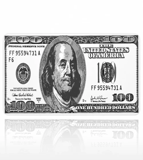 100 Dollar Dizüstü Gaming Mousepad