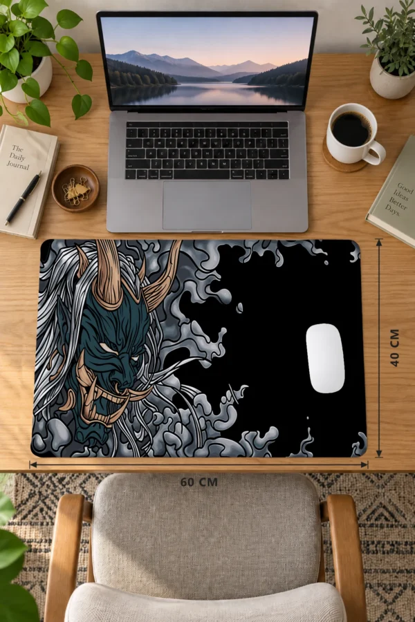 Smoke Fang 60x40 Gaming Mousepad Smoke Fang Dizüstü Gaming Mousepad