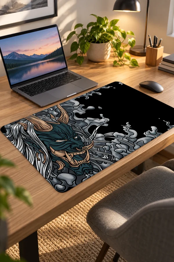 Smoke Fang 60x40 Gaming Mousepad Smoke Fang Dizüstü Gaming Mousepad
