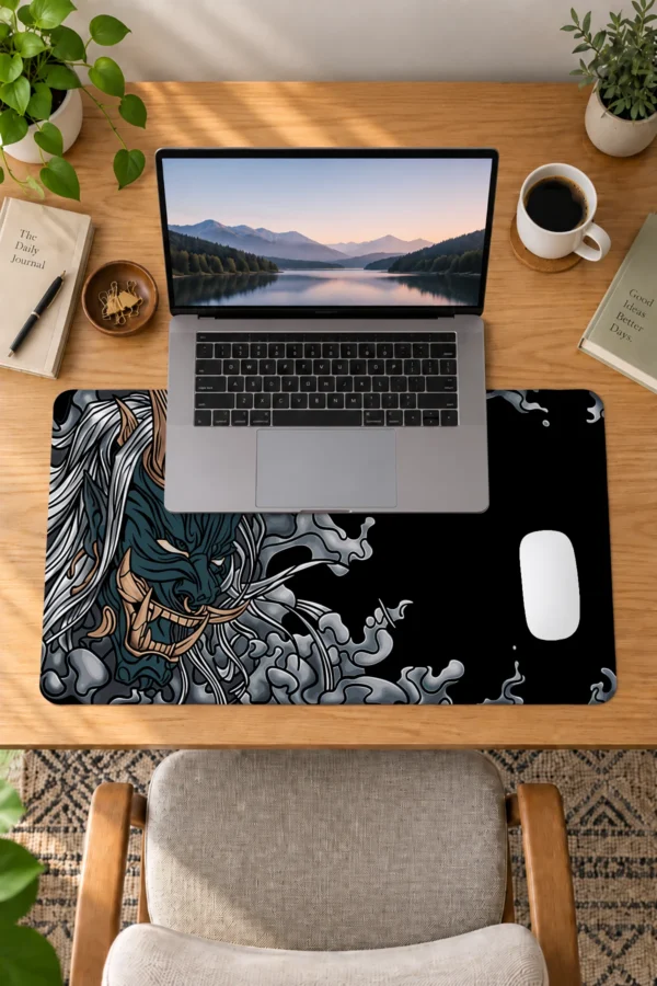 Smoke Fang 60x40 Gaming Mousepad Smoke Fang Dizüstü Gaming Mousepad