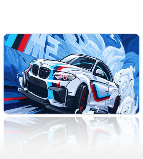Smoke Storm Drift 60x40 Gaming Mousepad Araba Modelleri ETSY-105 Dizüstü Gaming Mousepad