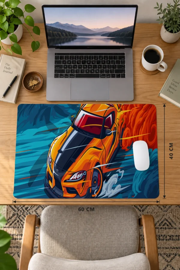 Araba Modelleri ETSY-113 Dizüstü Gaming Mousepad
