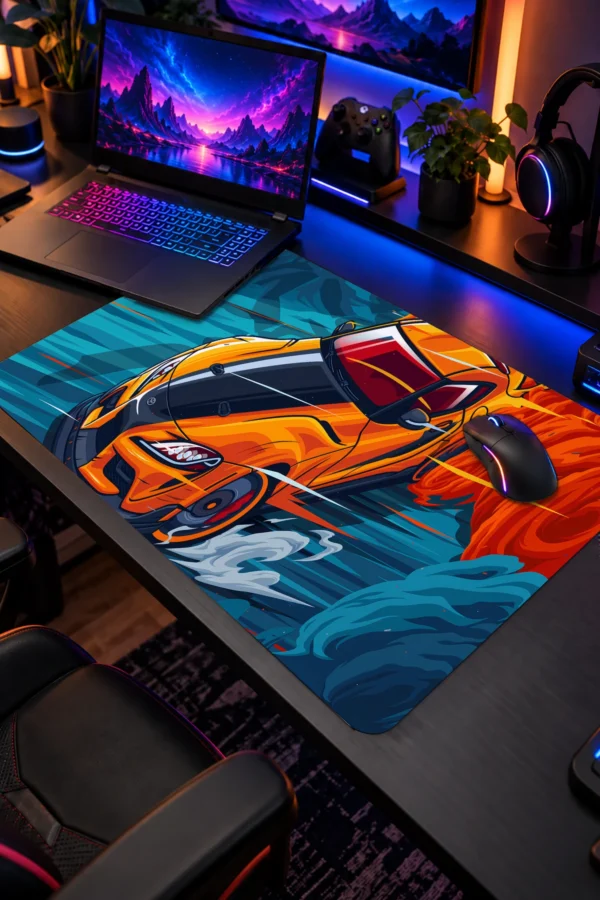 Araba Modelleri ETSY-113 Dizüstü Gaming Mousepad