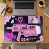 Kawaii Blaster Dizüstü Gaming Mousepad