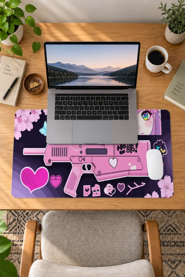 Kawaii Blaster Dizüstü Gaming Mousepad