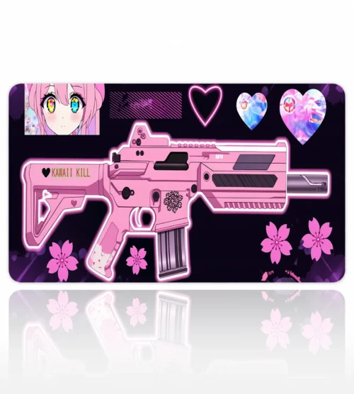 Kawaii Kill 60x40 Gaming Mousepad Kawaii Kill Dizüstü Gaming Mousepad